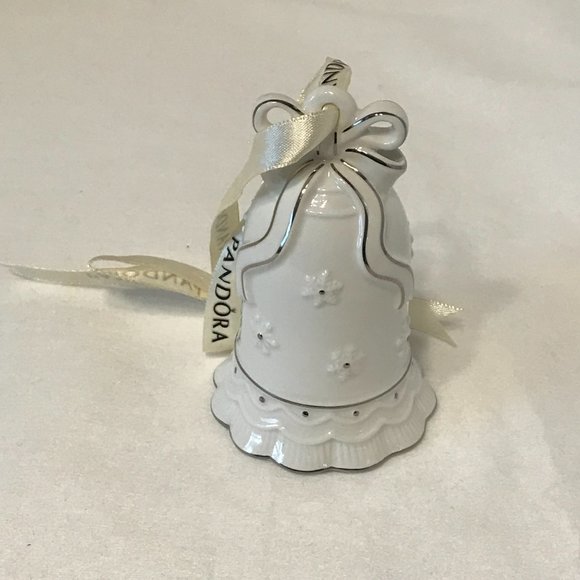 PANDORA 2017 Christmas Bell Ornament New in Box Limited Edition - Picture 5 of 8